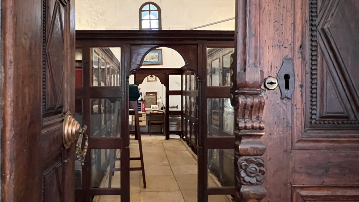On the Greek island of Rhodes I skipped the beach to visit a pashas library