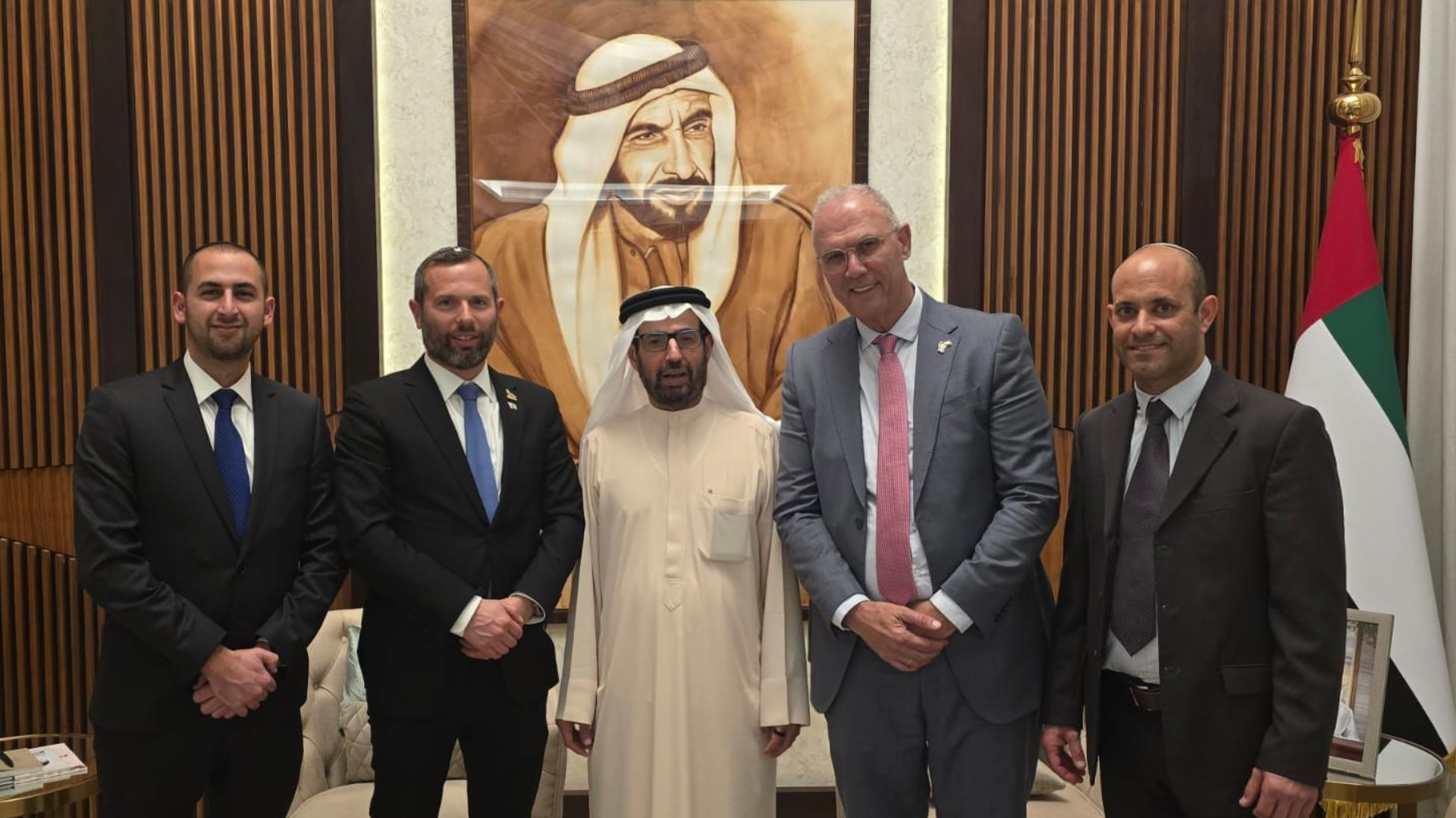 Israeli settler leaders hail cooperation with UAE in first trip to Abu Dhabi 