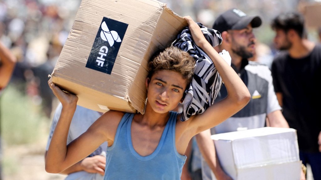 ExCIA officer running Gaza aid security advised Boston Consulting Group020 ExCIA officer running Gaza aid security advised Boston Consulting Group
