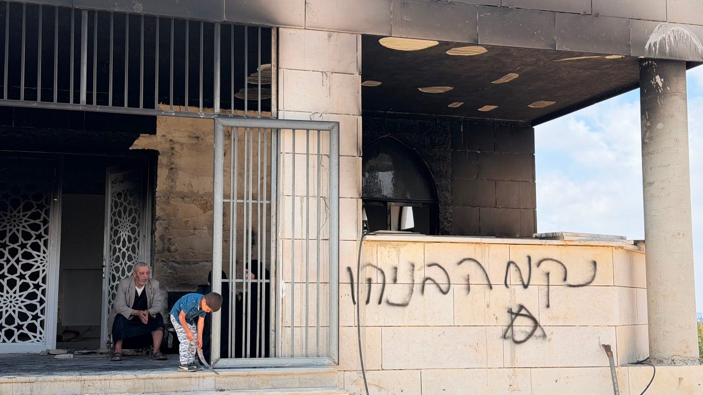 Waves of settler attacks target mosques homes and businesses across West Bank