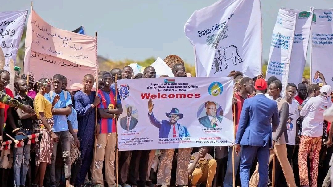 Kiir gets massive reception in Greater Bahr El Ghazal amid high expectations
