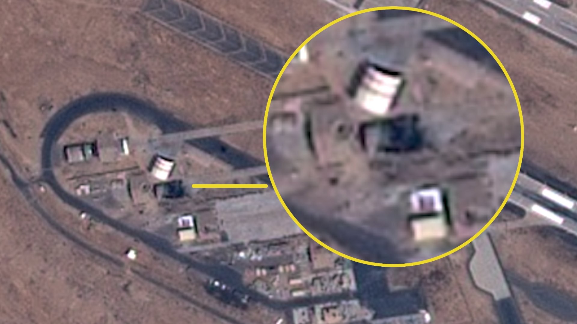 Satellite imagery appears to show damage at US air base in Kuwait after Iranian attack