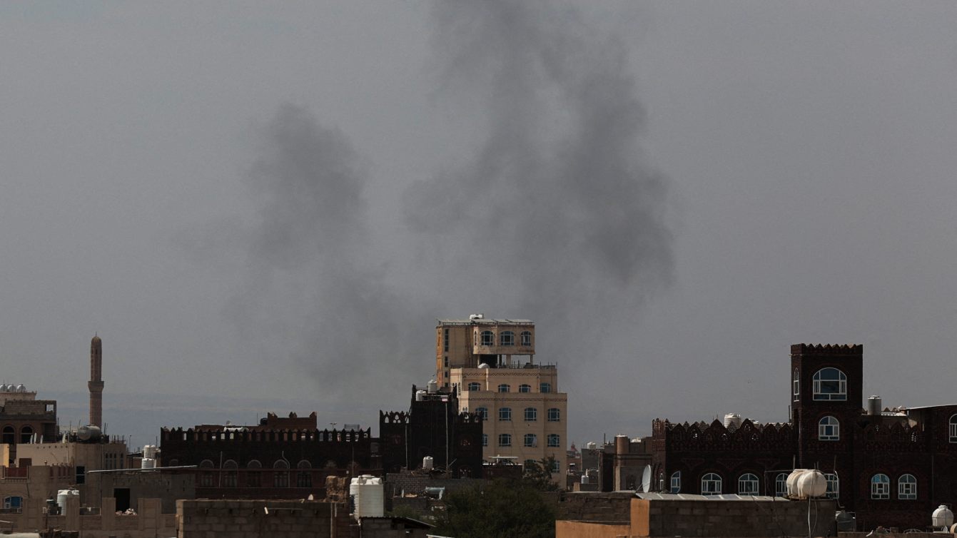 Yemens Houthis say Sanaa airport bombed