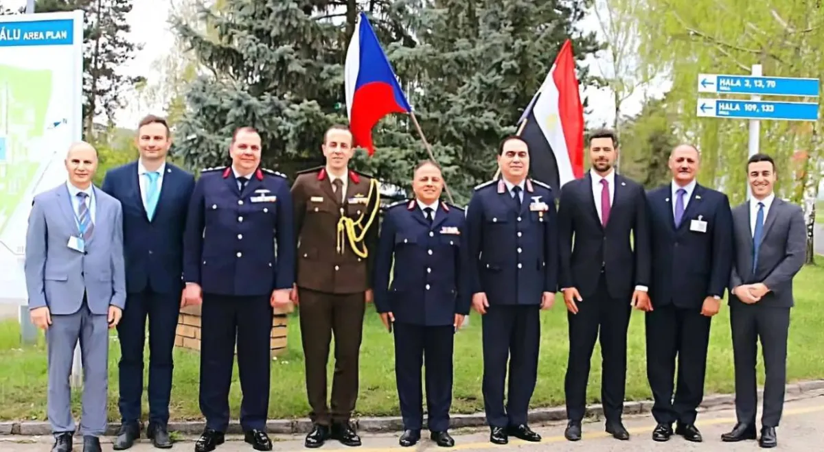 Egypt Czech Republic to Enhance Military Cooperation020 Egypt Czech Republic to Enhance Military Cooperation
