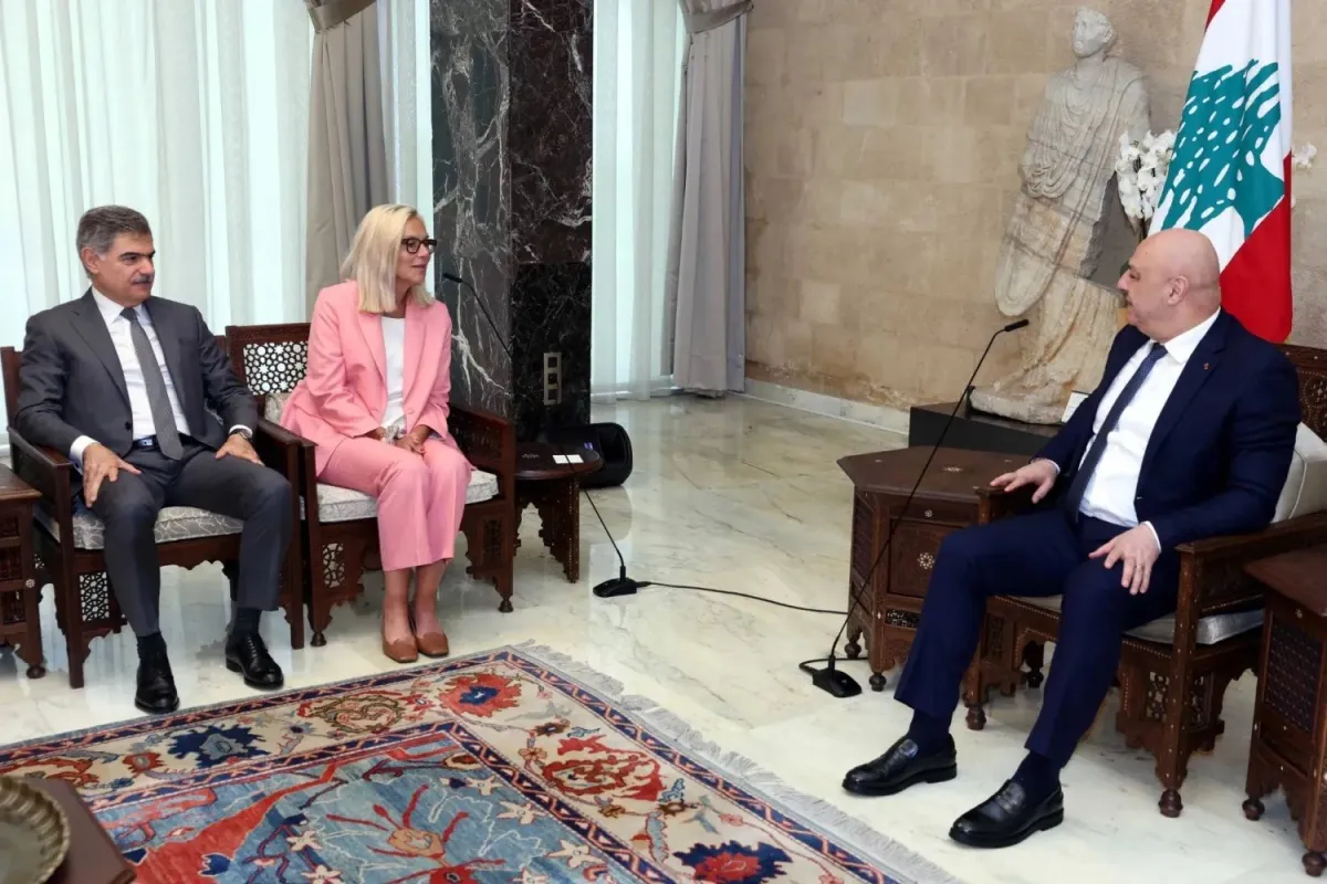 Lebanese President Pins Hopes on Rome Talks to Secure Israeli Withdrawal020 Lebanese President Pins Hopes on Rome Talks to Secure Israeli Withdrawal