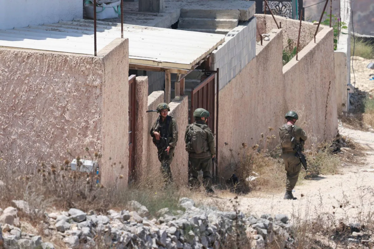 Israeli Troops Round up Palestinians in West Bank Village After Shootout Involving Settlers