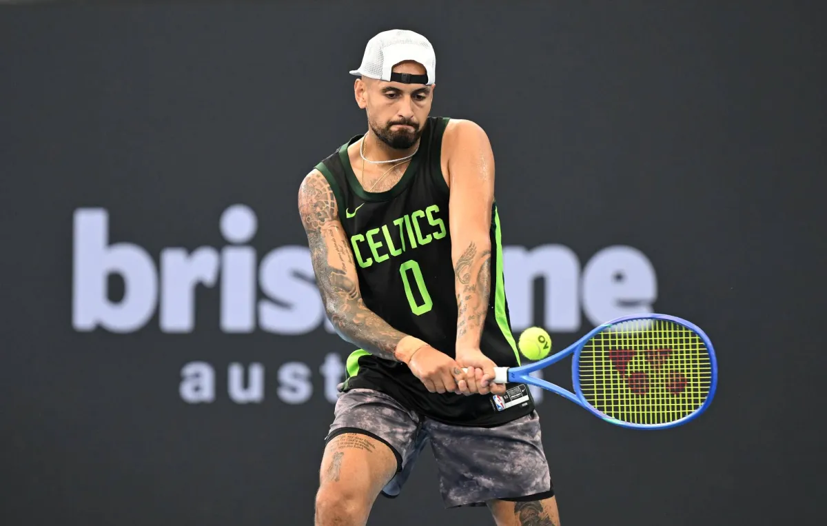 Chaotic Mess Kyrgios Determined to Enjoy Himself after Injuries