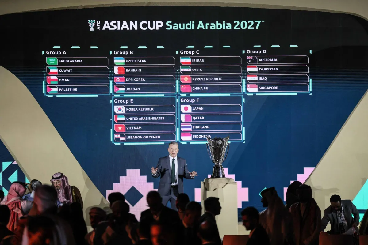 Japan Lands Defending Champion Qatar in a Tough 2027 Asian Cup Group Draw