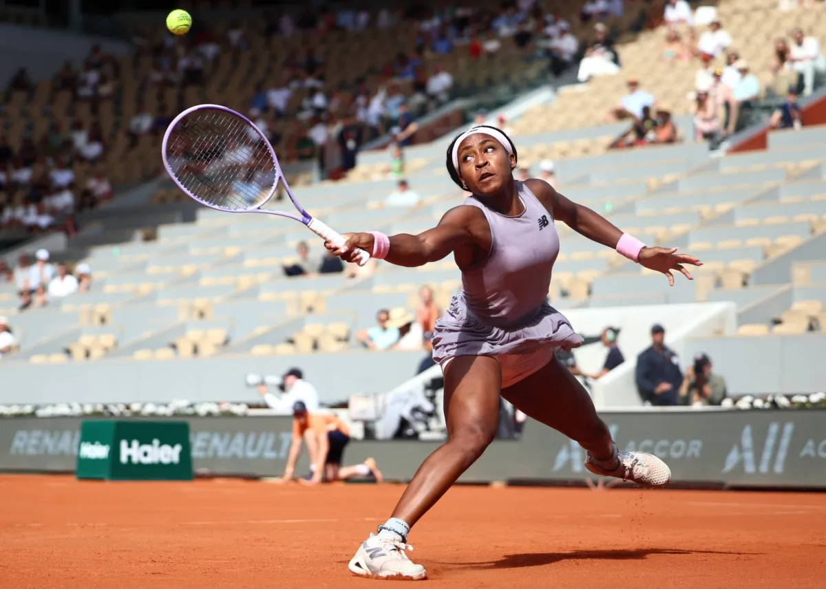 Gauffs French Open Title Defense Ends while Osakas Fashion Show Continues in Paris020 Gauffs French Open Title Defense Ends while Osakas Fashion Show Continues in Paris