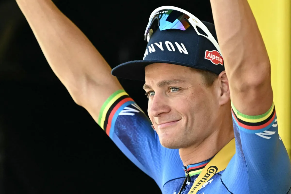 Van der Poel Wins Shortened Tour de France 9th Stage