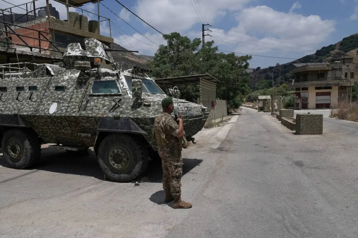 Lebanese Army Steps Up Security in the South Ahead of Technical Talks with Israel020 Lebanese Army Steps Up Security in the South Ahead of Technical Talks with Israel