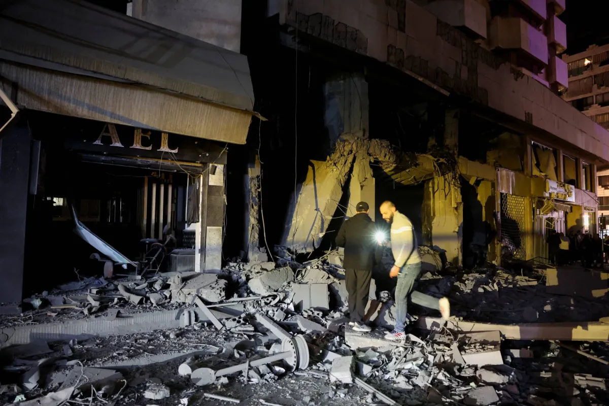 Strike Kills 2 Academics at Lebanese University as Israel Bombs Central Beirut020 Strike Kills 2 Academics at Lebanese University as Israel Bombs Central Beirut