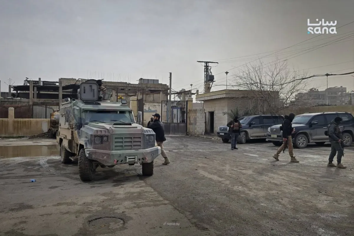 ISIS Claims Responsibility for Attack on Police Camp in Syrias Raqqa020 ISIS Claims Responsibility for Attack on Police Camp in Syrias Raqqa